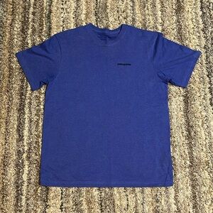Patagonia Men’s Purple Regular Fit T-Shirt